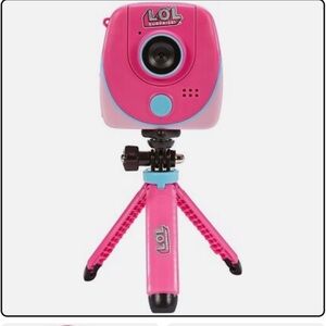 LOL Surprise Pink Camera with Tripod
